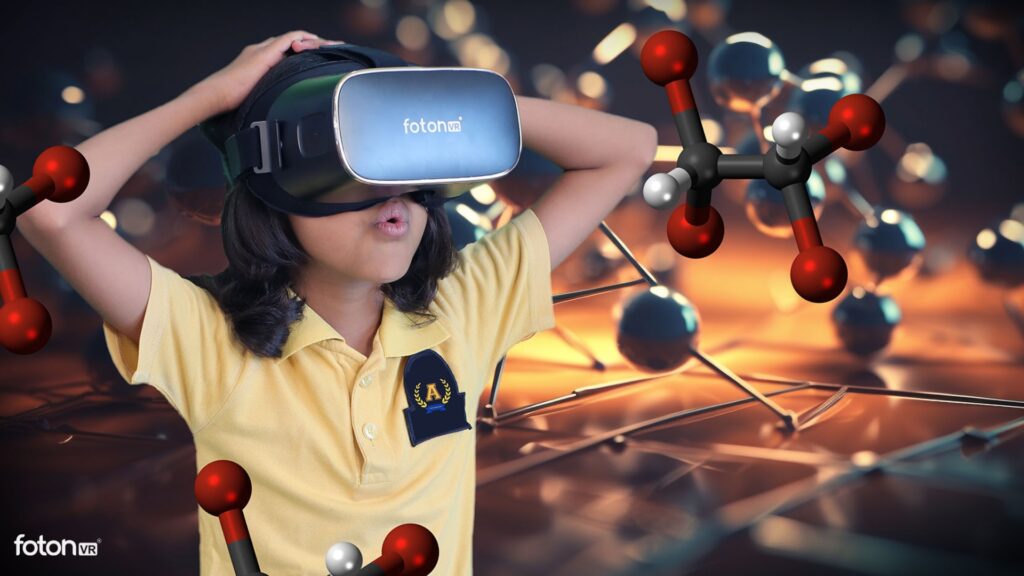 fotonVR students learning with vr based learning